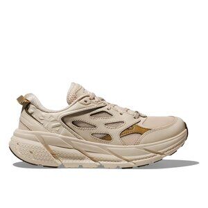 Hoka One One Women's Wheat Tan Clifton L Athletics Running Shoes Size 11